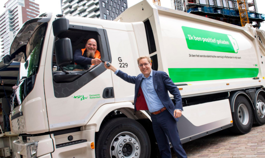 Volvo FE Electric voor Gemeente Rotterdam