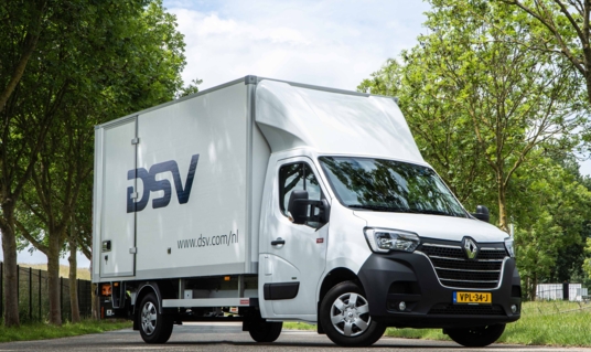 Renault Trucks E-Tech Master Chassis Cabine voor DSV