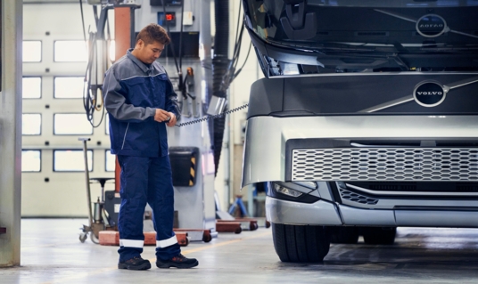 Mijlpaal: één miljoen connected Volvo-trucks op de weg