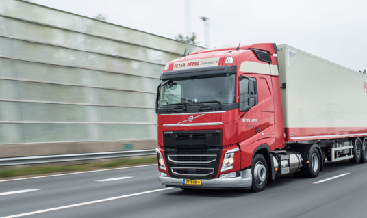 Onderzoek TNO: tot 23% CO2-besparing met Volvo LNG-trucks