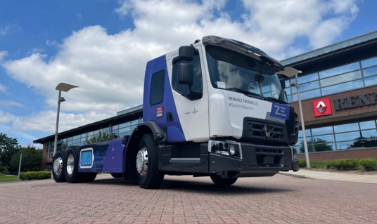 Nieuw: elektrische Renault Trucks D Wide Z.E. LEC