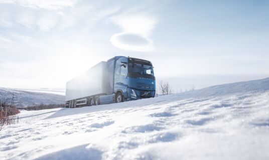 Maak kennis met de waterstoftruck van Volvo Trucks