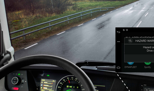 Volvo Trucks en Volvo Cars werken samen met Connected Safety