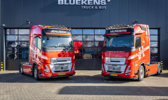 Dertig nieuwe Volvo FH Aero-trekkers voor J.L. Mijnders Transport