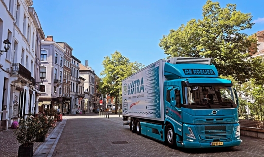 Kotra Logistics bezorgt verse vis met Volvo FM Electric schoon en stil
