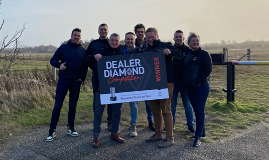 Bluekens Truck en Bus wint Renault Trucks Dealer Diamond Competition!