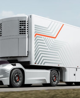 Zelfrijdend elektrisch voertuig van Volvo Trucks