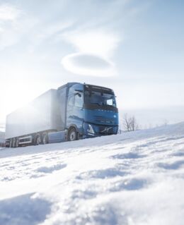 Maak kennis met de waterstoftruck van Volvo Trucks