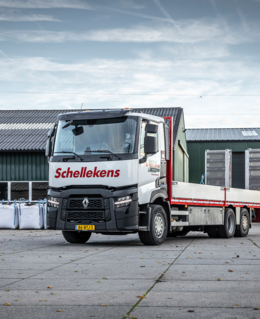 Eerste Renault Trucks T voor Schellekens Totaalprojecten