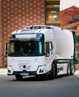 Nieuwste generatie elektrische Volvo-trucks op IFAT 2026