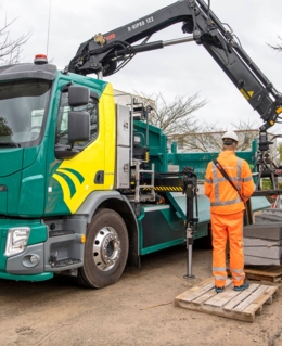 Vrijbloed en Dura Vermeer rijden met Volvo FE Electric