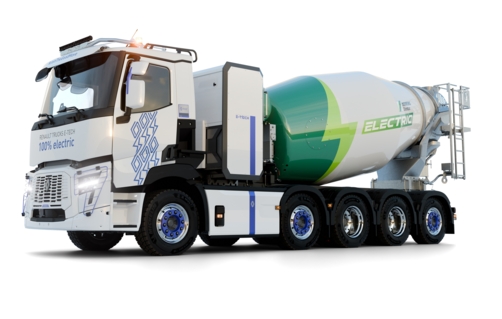 Renault Trucks E-Tech C 10x4 Mixer Schwing Stetter