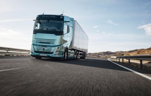 Volvo FH Aero Electric extended range Volvo FH Aero Electric extended range