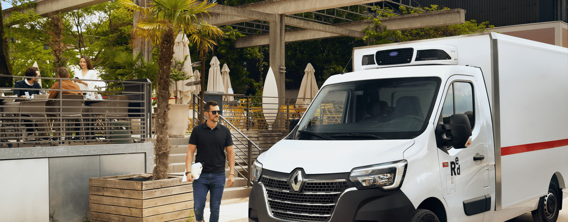 Renault Master bakwagen voor gekoeld transport